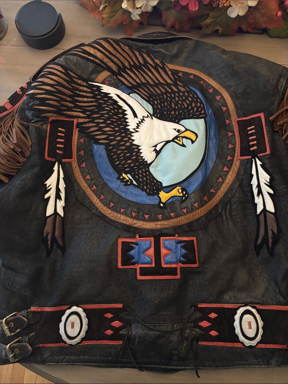 Baja Trading Company Leather Jacket.
